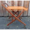 Danish Teak Folding Trolley